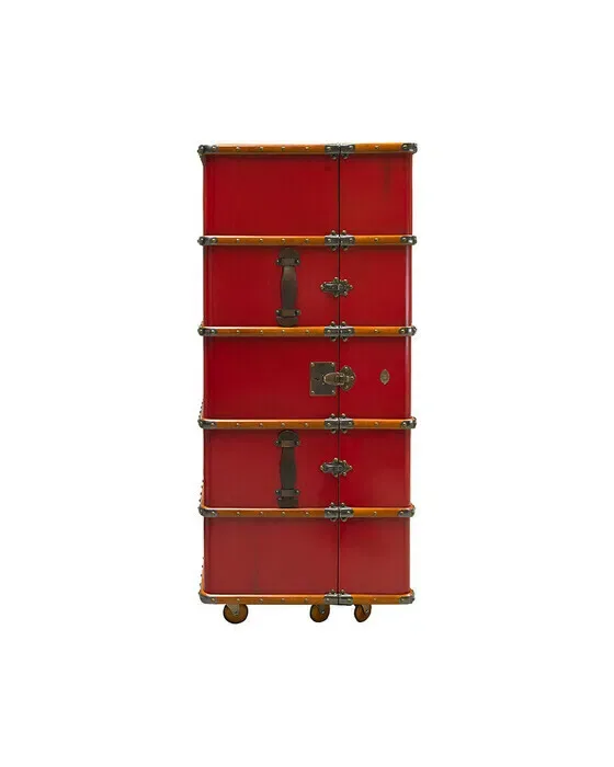 Stateroom Bar Cabinet Burgundy