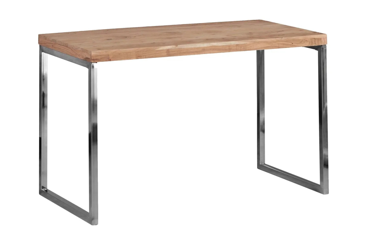 Hayoz Skrivbord 120 cm - Akacia/Krom