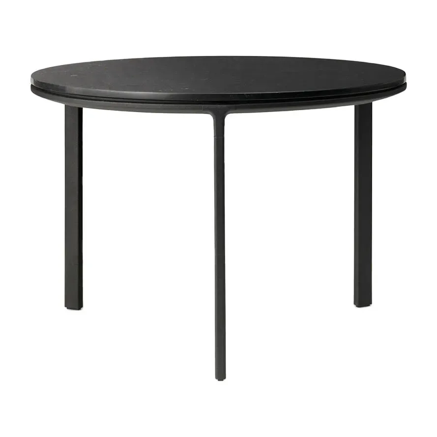 Vipp Vipp423 soffbord marmor Ø60x40,5 cm Black