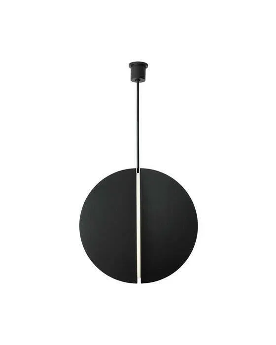 Bau 36 Pendant in Nightshade Black