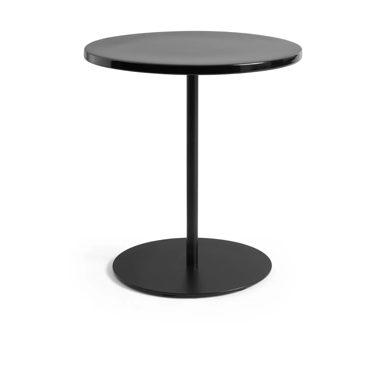 HAY Pyro Couchtisch Ø45 cm Black-black