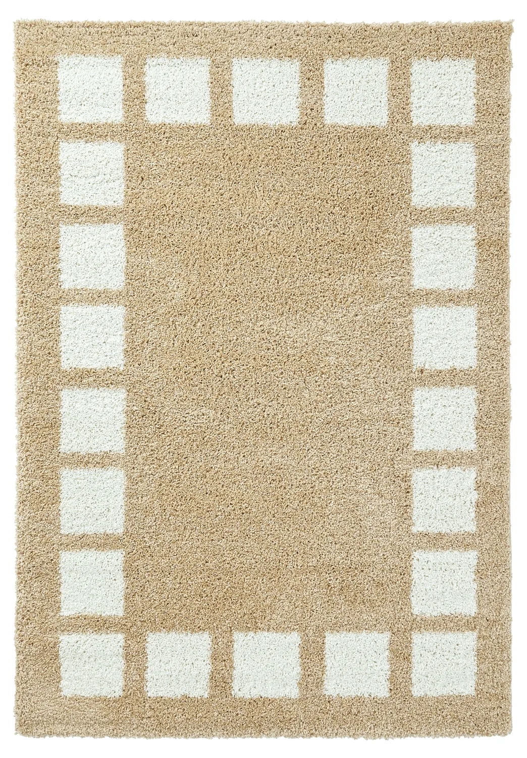 Ryetepper - Asilah (beige/hvit) (Størrelse: 160 x 230 cm)