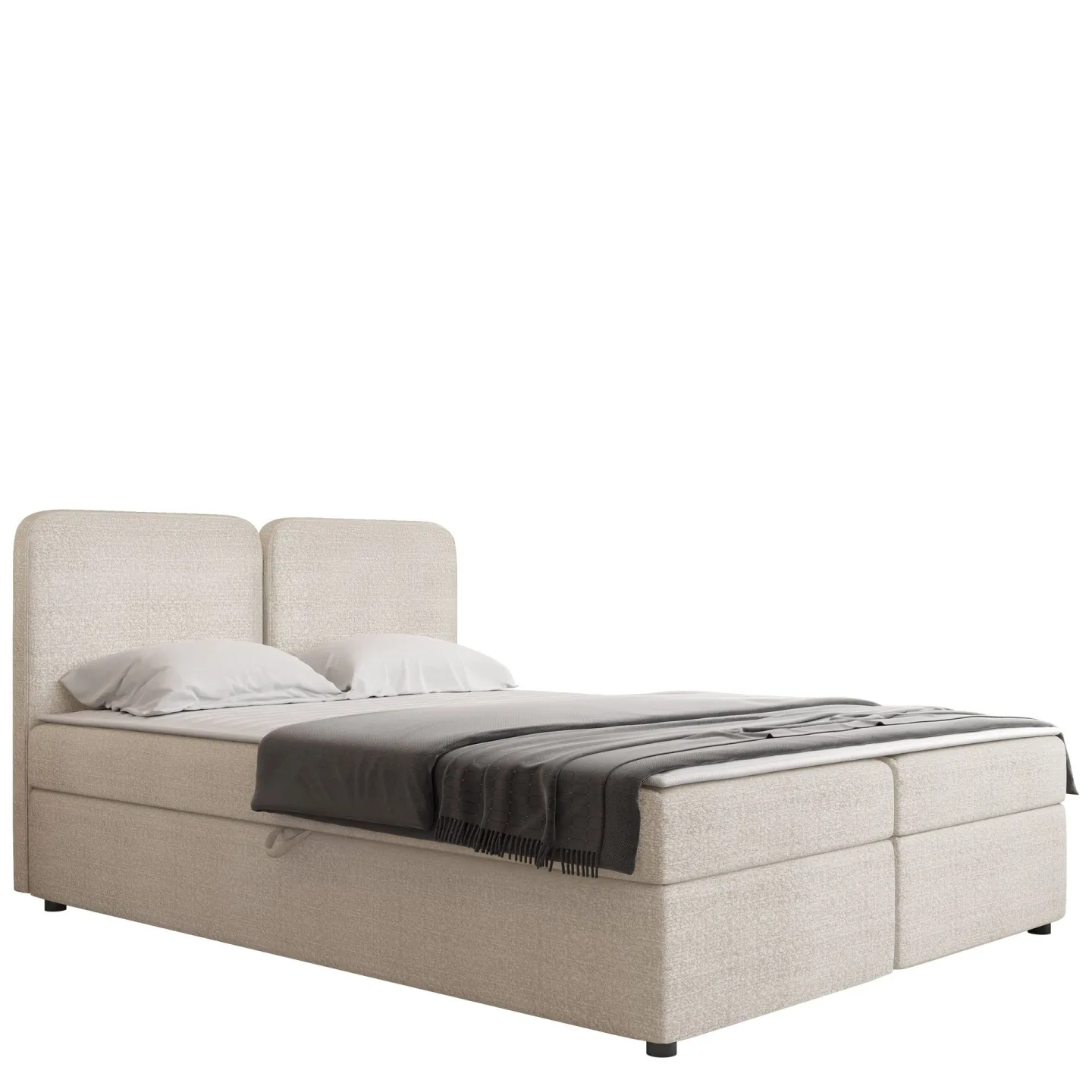 Allgunnen Sängpaket Kontinentalsäng 140x200 cm - Beige