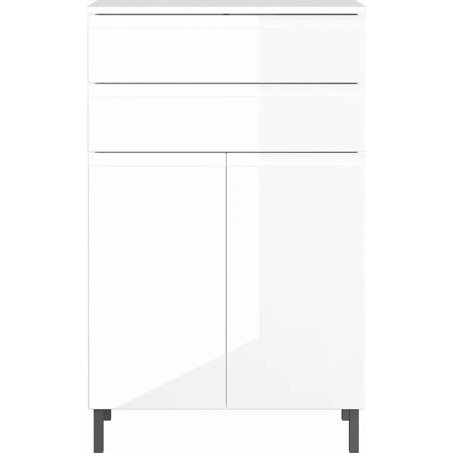 Kommode Seanna Weiss MDF 60 cm 34 cm