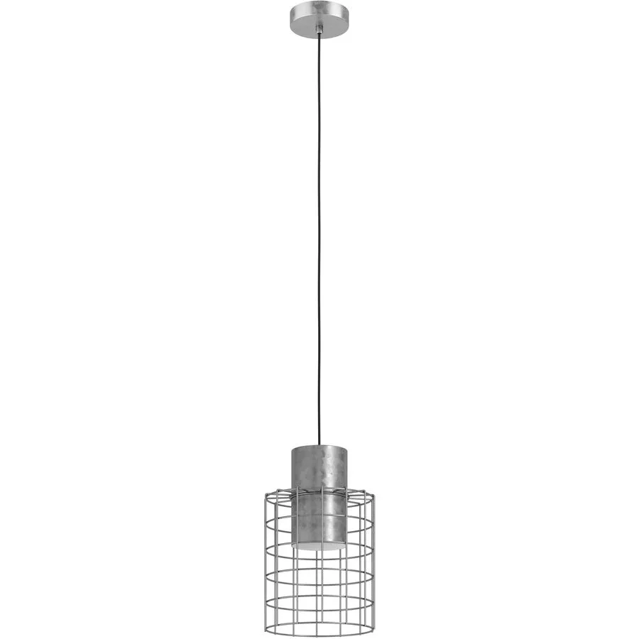 Eglo Pendellampe Milligan Stahl 20 cm 110 cm - Farbe: verzinkt