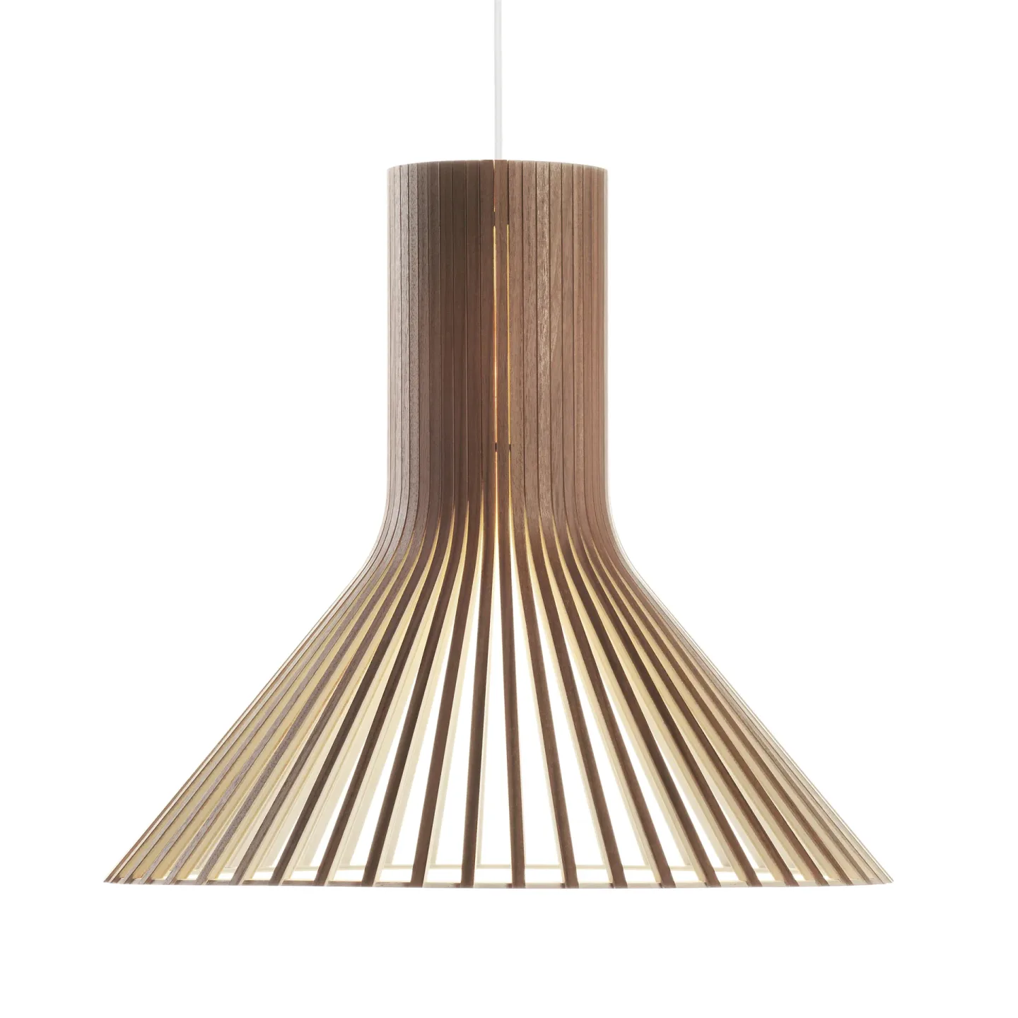 Secto Design Puncto 4203, taklampa walnut veneer