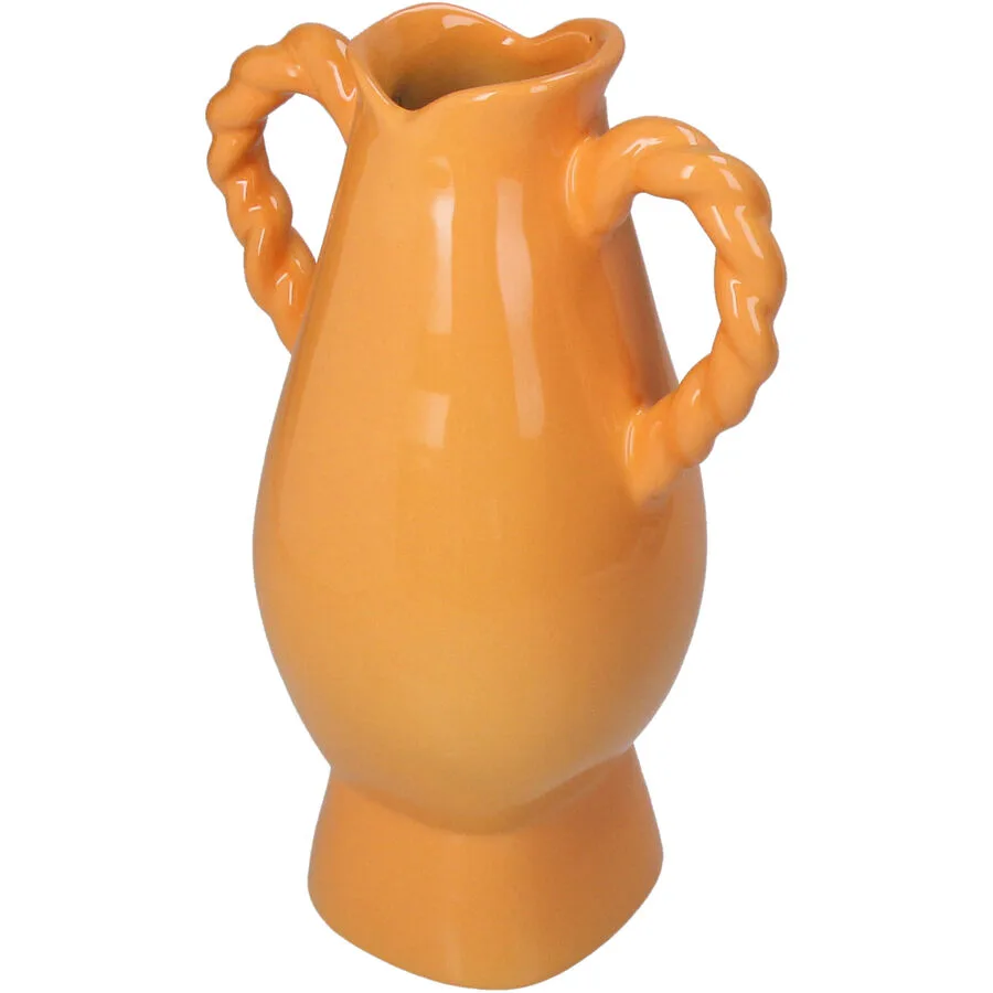 Vase Myko Orange Steingut 23 cm