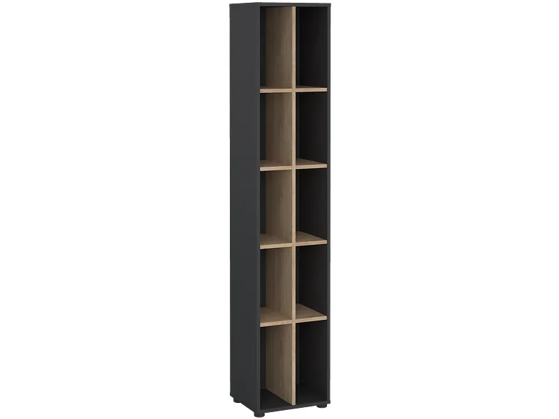 Bibliothek HOME-OFFICE 40.8x34.3x204.7cm spanplatte