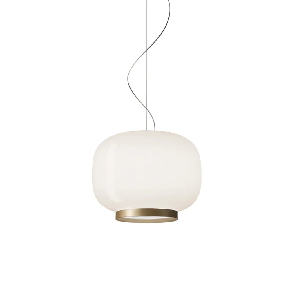 Foscarini Chouchin 1 Reverse Pendelleuchte weiß/gold