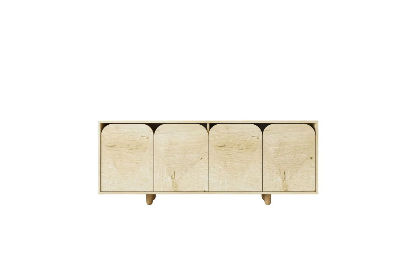 Bohem Konsollbord 180x180 cm - Brun