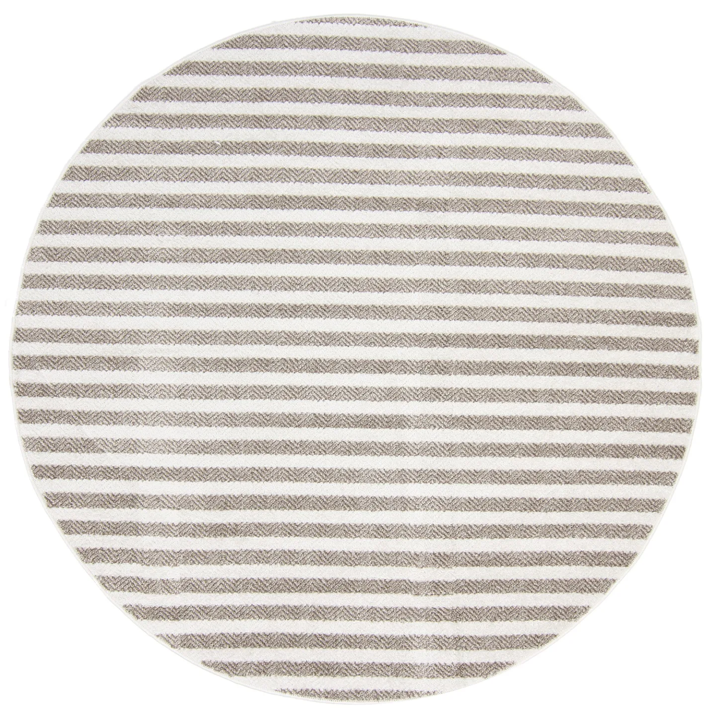 Runde tepper - Indoor/Outdoor Baldwin (cream/beige) (Størrelse: Ø 200 cm)