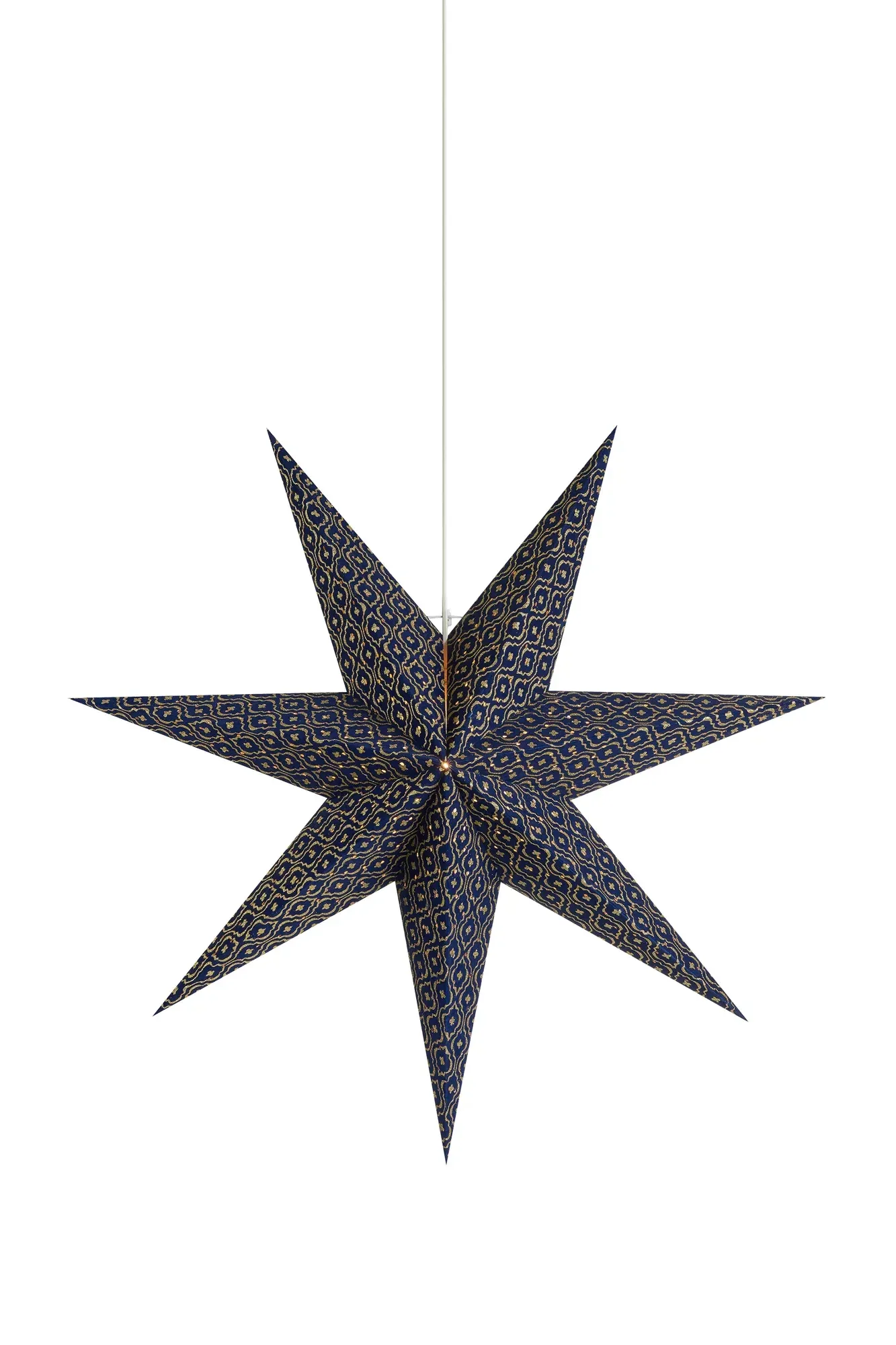 Baroque Stern Blau 75 cm