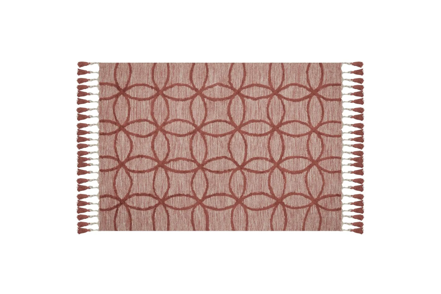 Kirsehir Bomullsmatta 160x230 cm - Röd