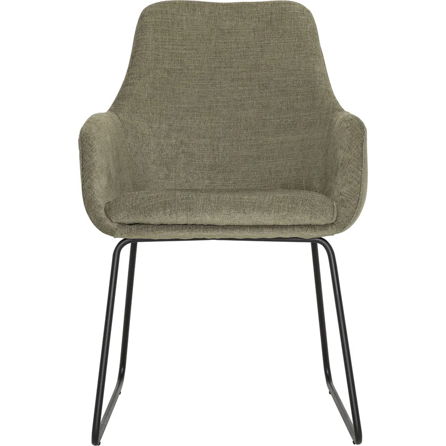 Stuhl Tutto olive Stoff