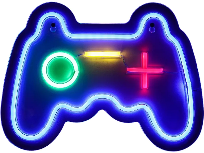 Dekoration mit LED GAMING 1.6cm 4W durchsichtig