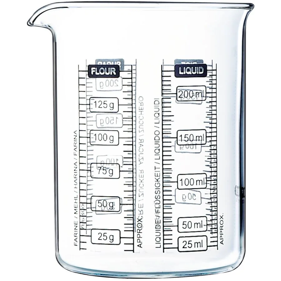 Pyrex Messbecher Kitchen Lab Transparent Glas 0.25 l