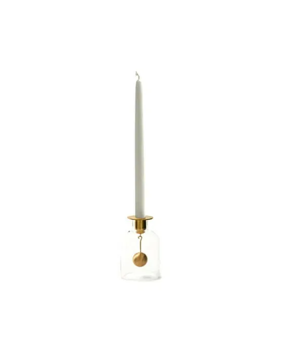 Bell Candleholder Brass
