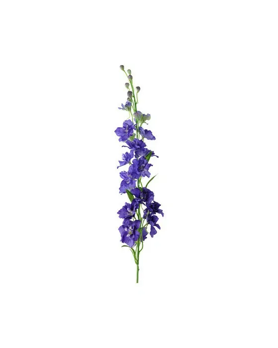 Kunstig Delphinium stilk lilla