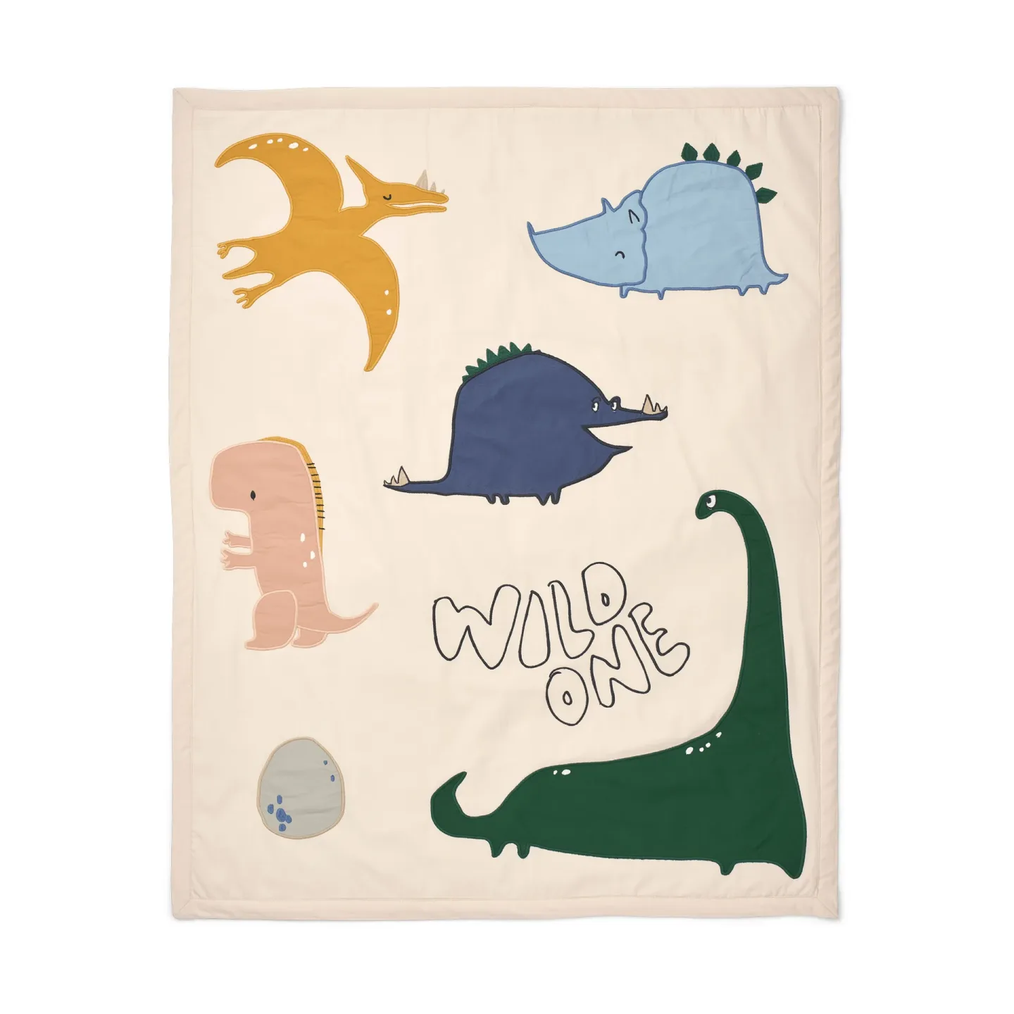 Liewood Bob Decke Dino roar-Sandy, 80x100 cm