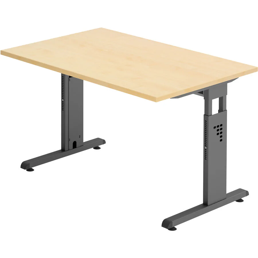 Schreibtisch Office Ahorn Holzwerkstoff B 120 T 80 cm