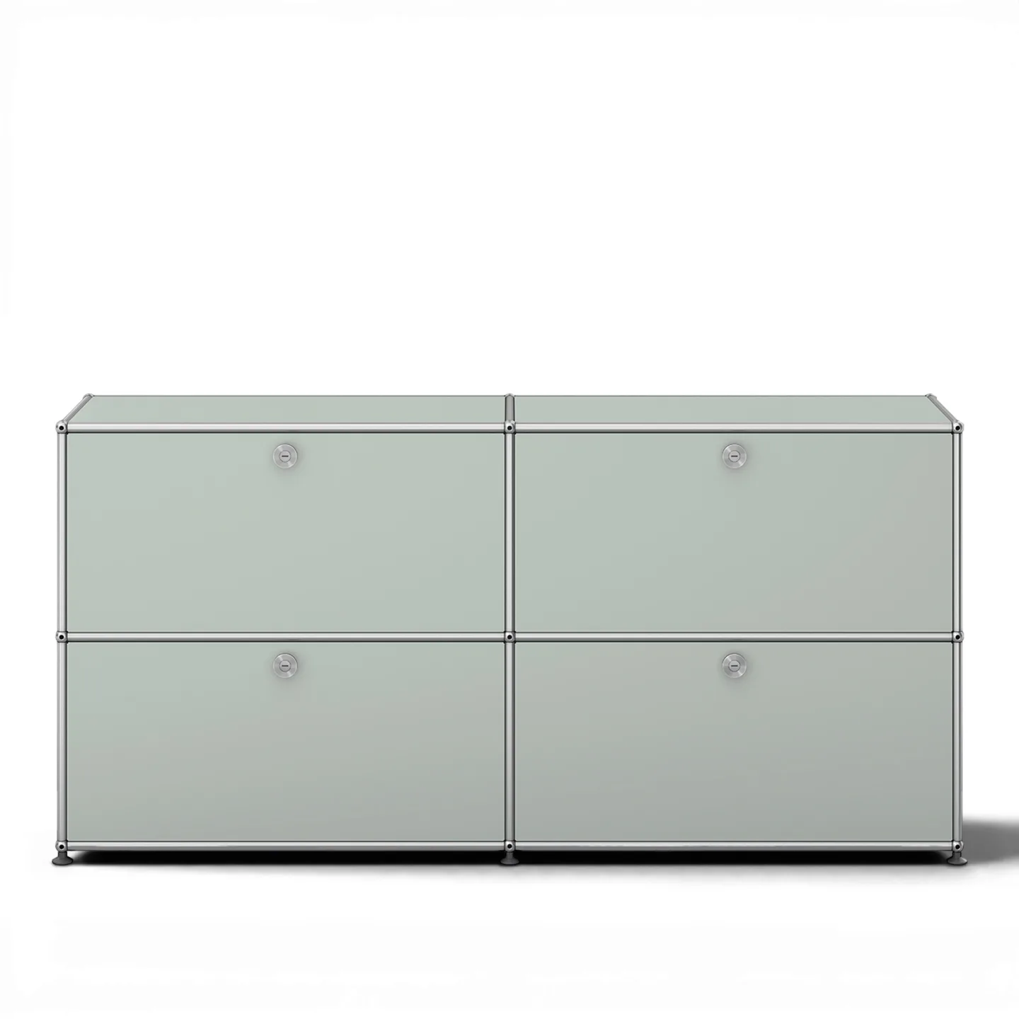 USM - USM Haller 109 Sideboard Light Gray - Skänkar och sideboards - Fritz Haller & Paul Schärer - Grå - Metall