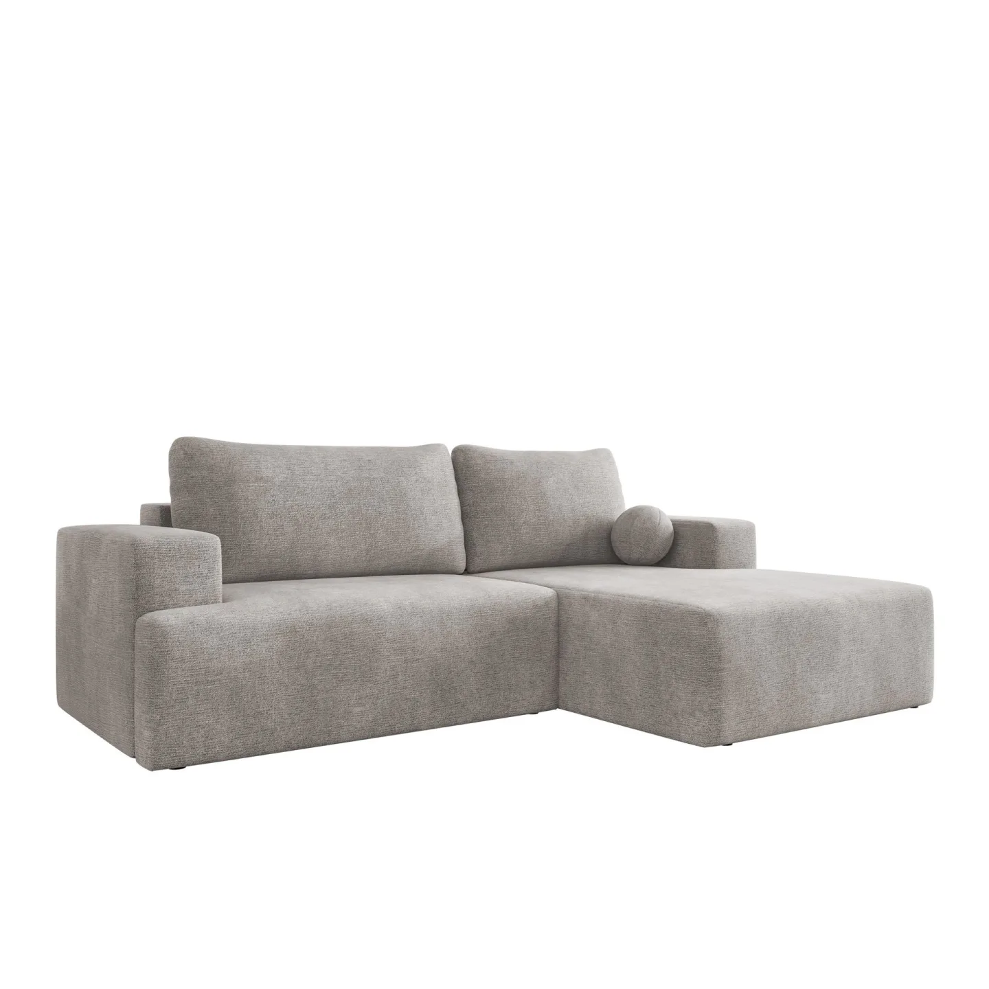 Deylor Bäddsoffa med Divan 3-sits - Grå