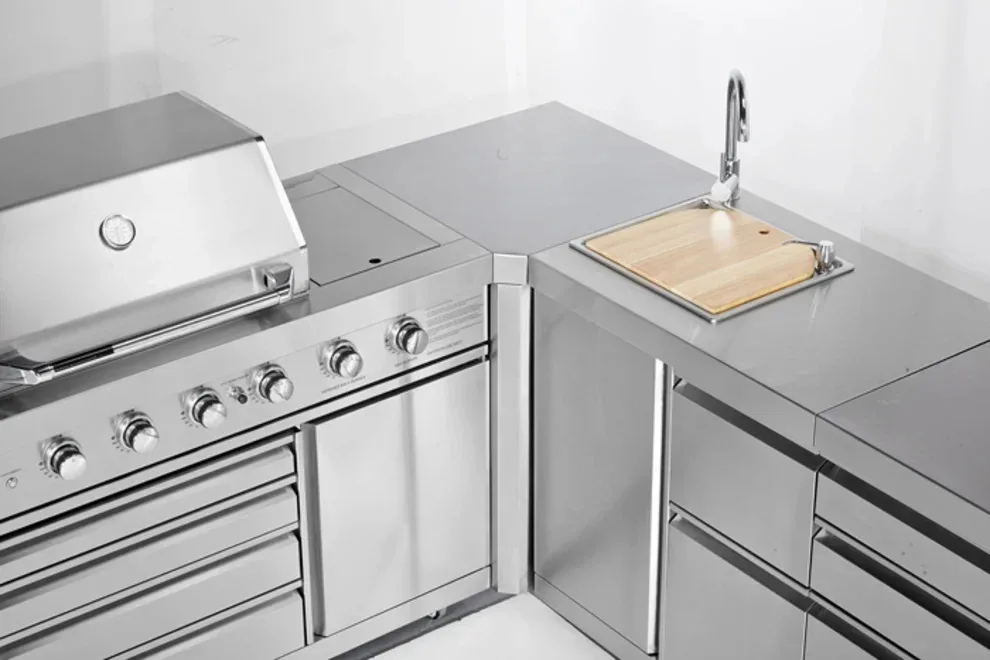 Stainless Collection - 90°-Eckmodul