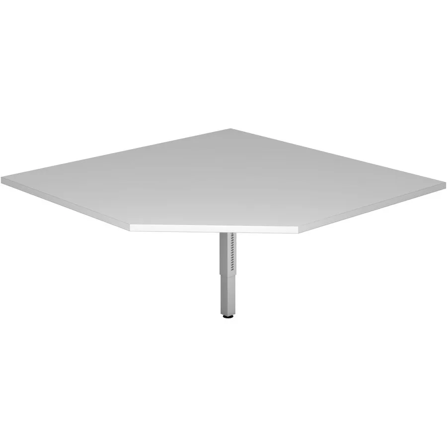 Anbautisch Office grau Holzwerkstoff B 120 T 120 cm