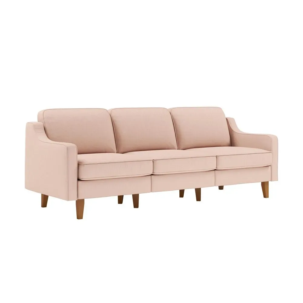 Lorvas 3-sits Soffa - Ljusröd