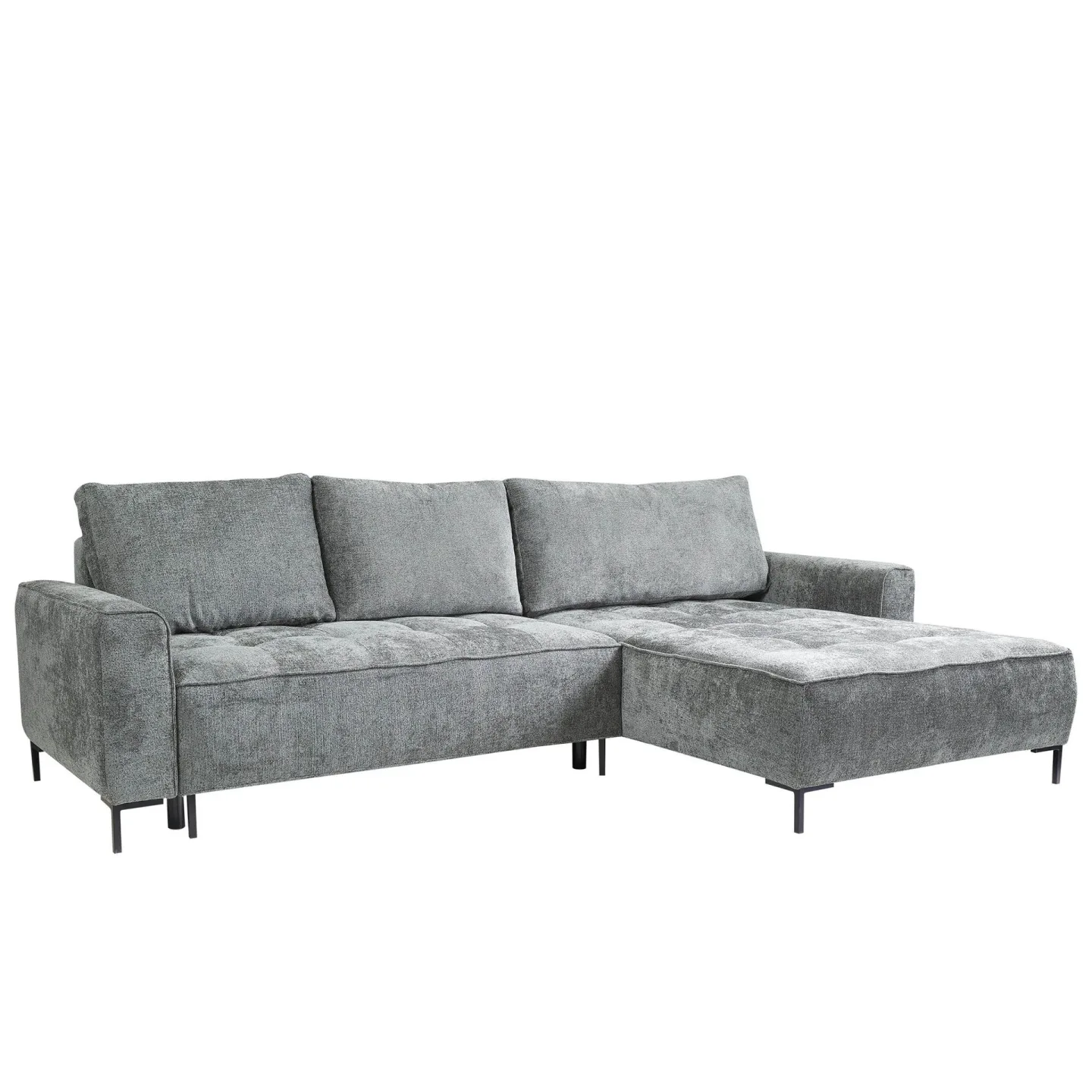 Morvian 3-sits Bäddsoffa med divan - Grå