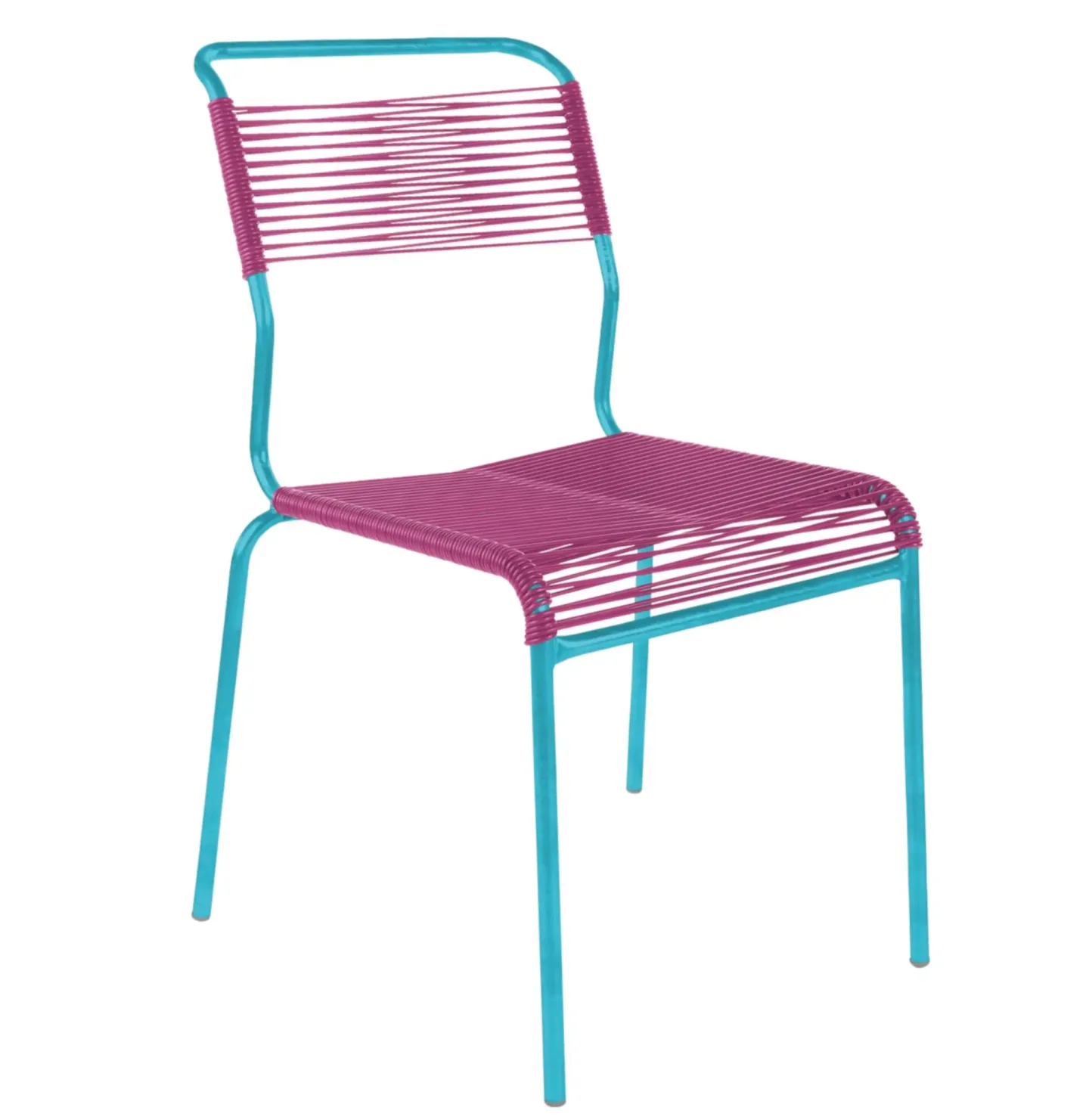Schaffner Spaghetti-Stuhl Säntis Rosa | Schubiger Möbel
