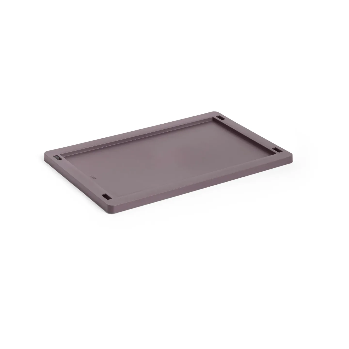 HAY Colour Crate lock plastic small Bordeaux