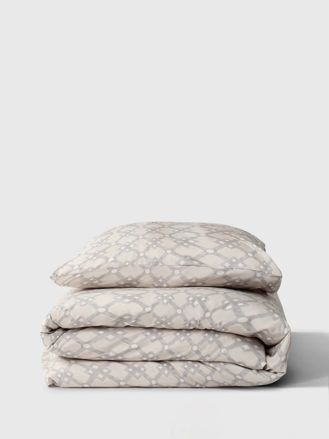 Dynetrekk sett - Belinda (beige) (Størrelse: 150 x 210 cm)