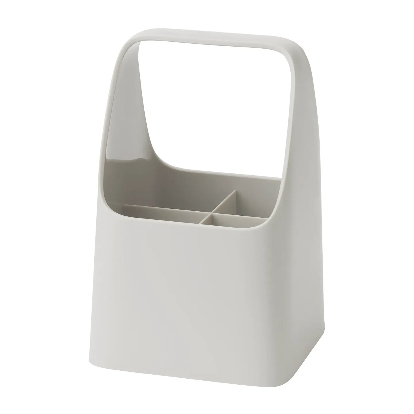 RIG-TIG HANDY-BOX Aufbewahrungsbox 12 x 12,5cm Hellgrau