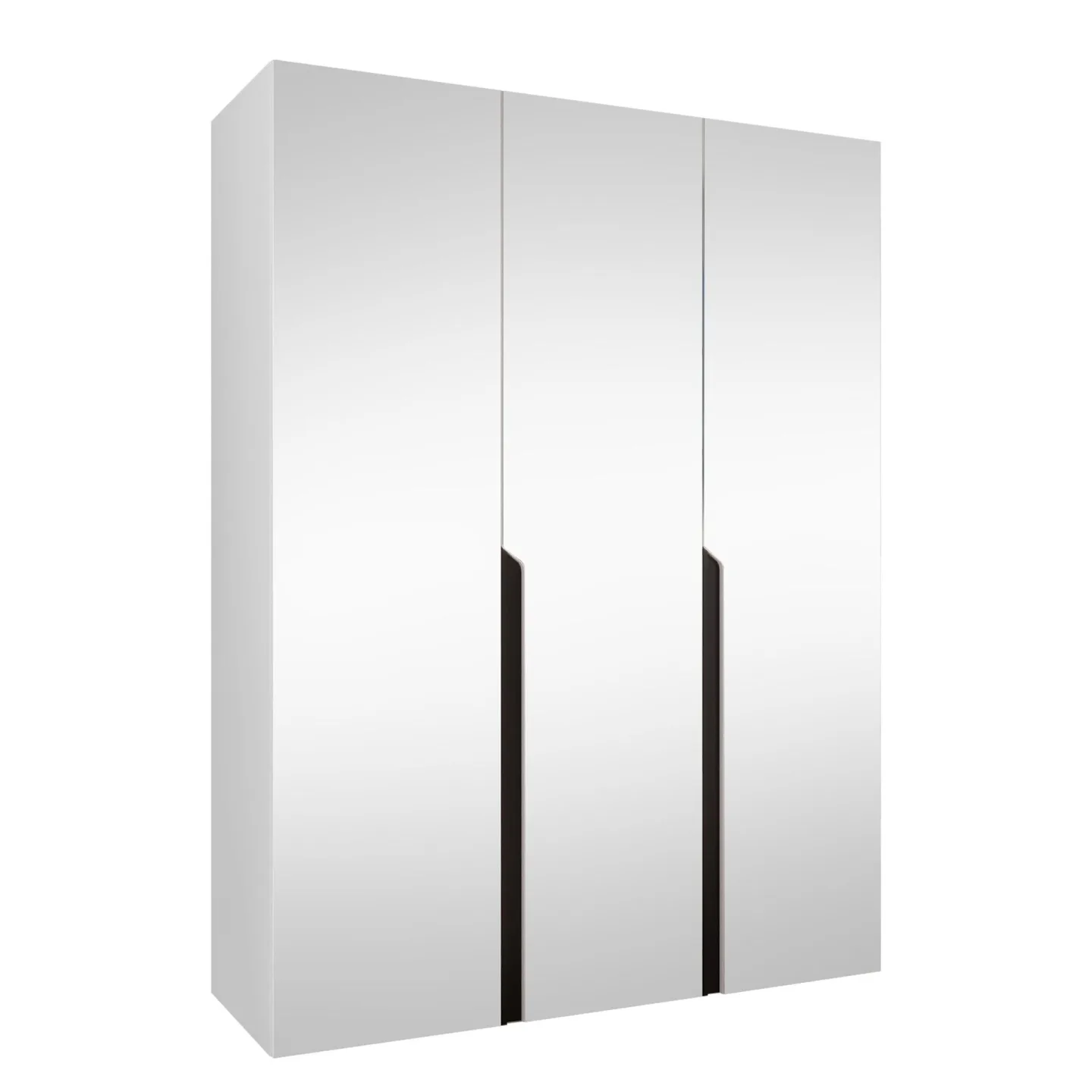 Milias Garderob med spegel 150x202 cm - vit