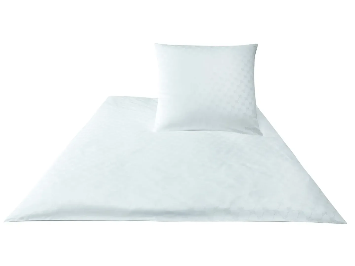 Elegante Bettwäsche Cornflower, Weiss Weiss | Schubiger Möbel