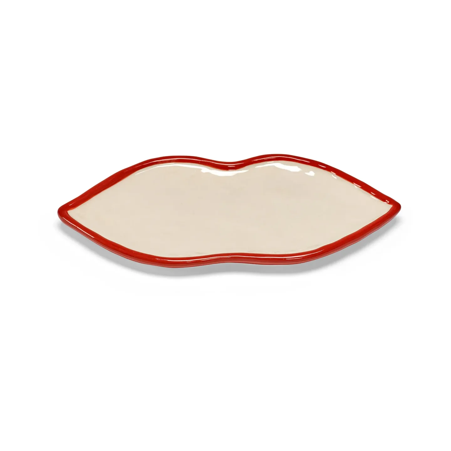 Serax Les Objets Mouleversants Tablett M Red-white