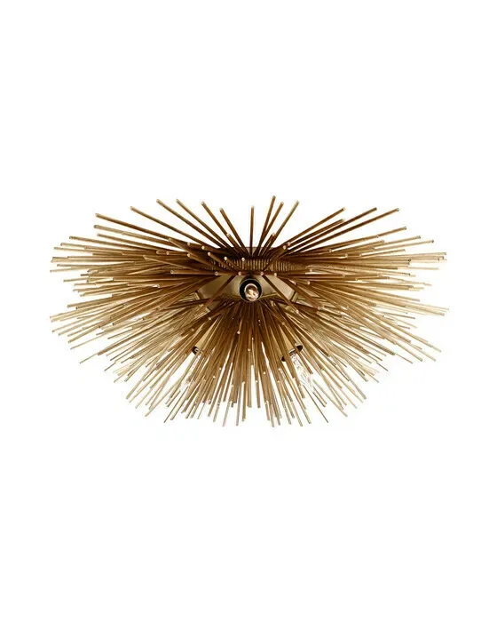 Strada Small Flush Mount Gild