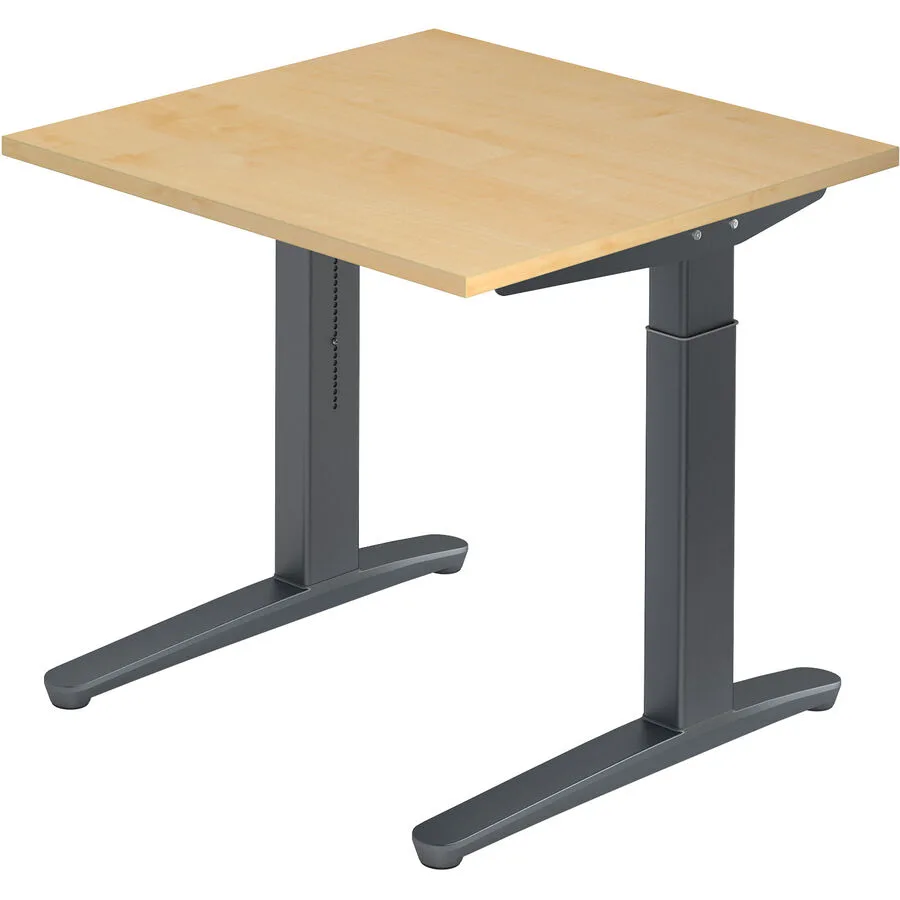 Schreibtisch Office Ahorn Holzwerkstoff B 80 T 80 cm
