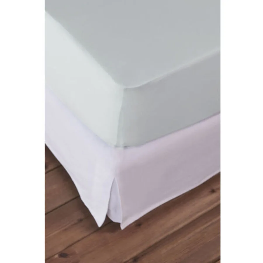 Living Home Fixleintuch Elastic ciel Baumwolle/Kunstfaser 200 x 200 cm - Material: 94% Baumwolle, 6% Elasthan