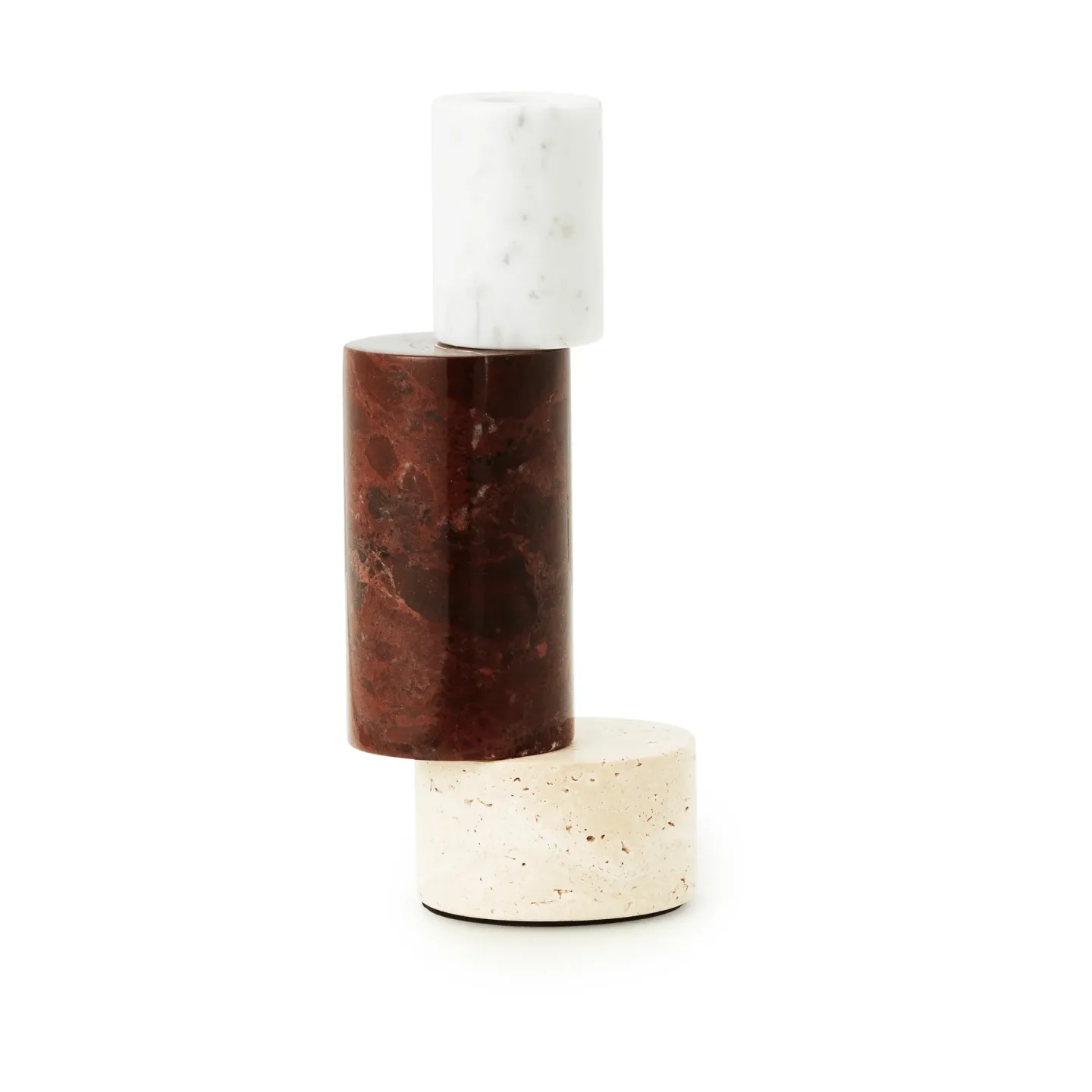 Normann Copenhagen Blox ljusstake Burgundy