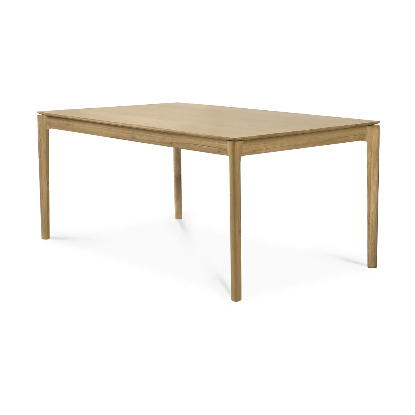 Ethnicraft Bok utdragbart matbord Lackerad ek, 90x160/240 cm