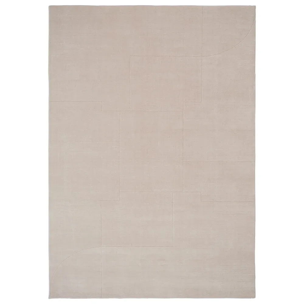 Linie_Design, Geometric Maze Beige 170x240 teppich