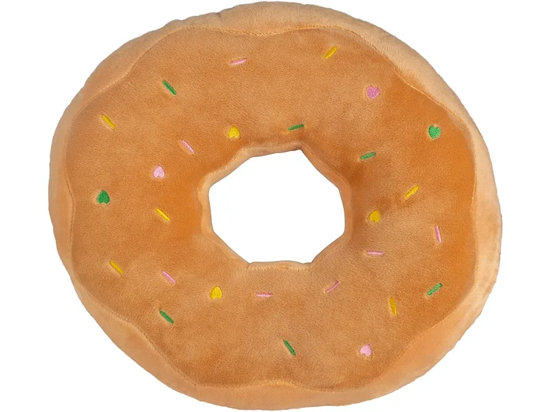 Kissen DONUT 38x38cm braun