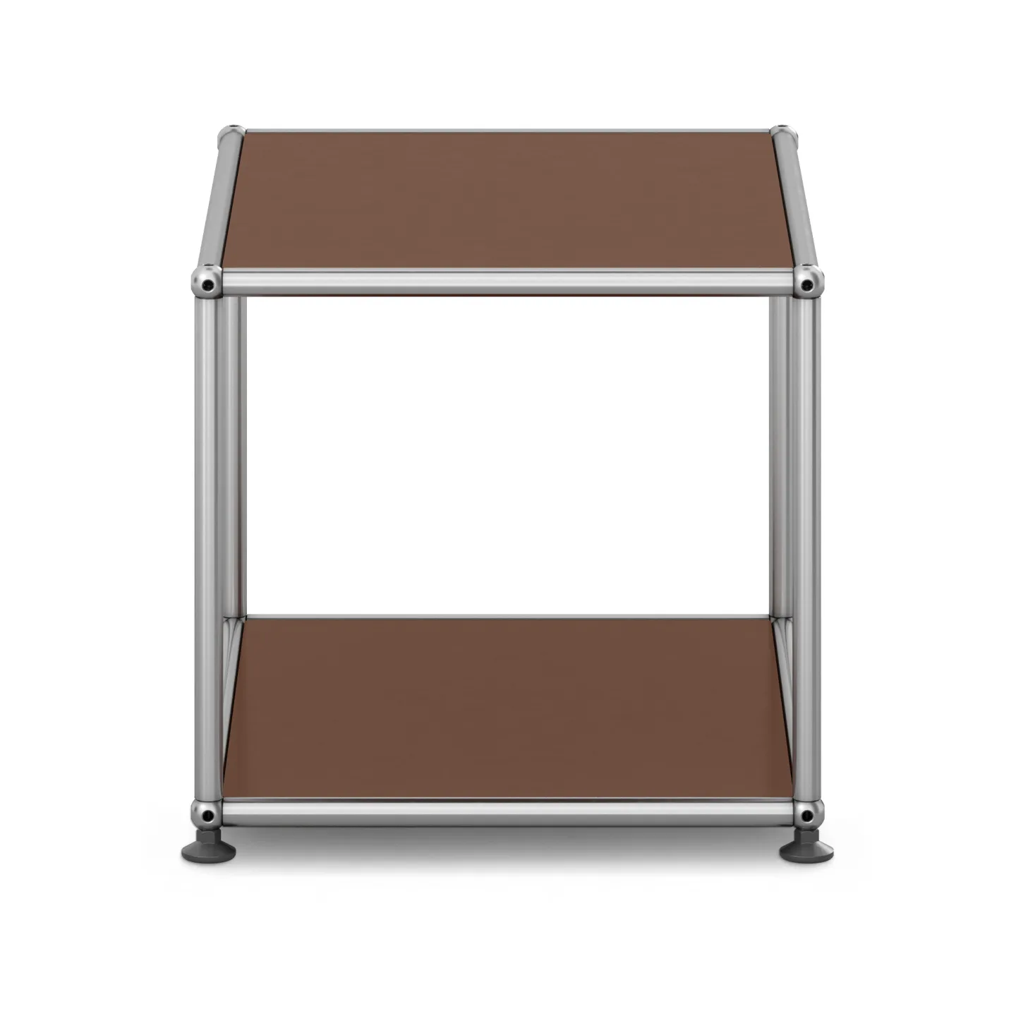 USM - USM Haller M21 22 USM Brown - Sidobord - Fritz Haller & Paul Schärer - Brun - Metall