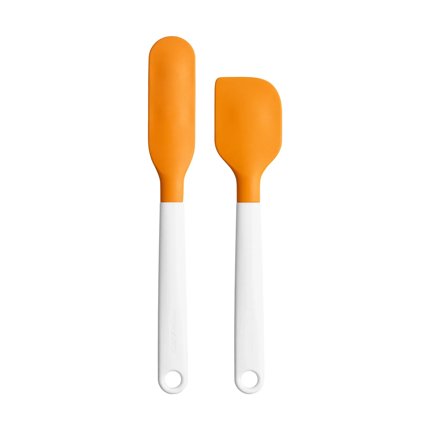 Fiskars Functional Form Pfannenwender & kleiner Teigschaber Kunststoff-Silikon, 2-teilig