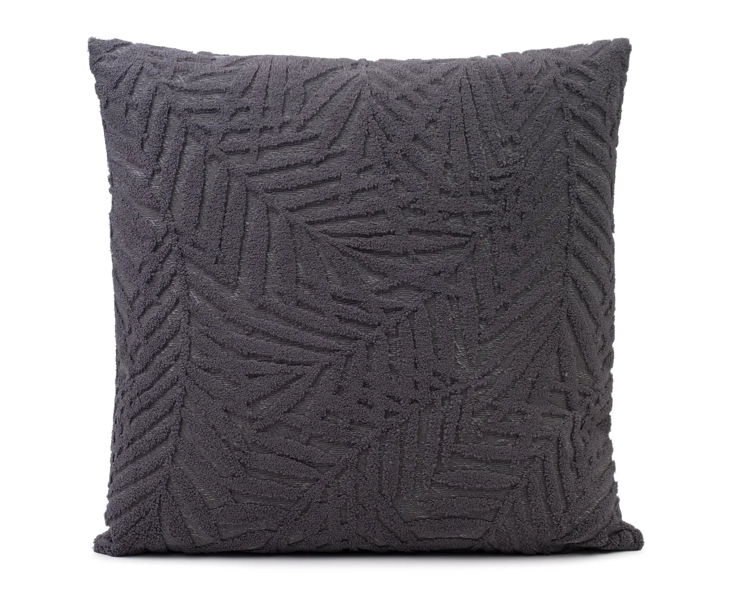 Gözze Ambiente Trendlife Kissenhülle Planty Anthrazit B: 50 cm Schwarz | Schubiger Möbel