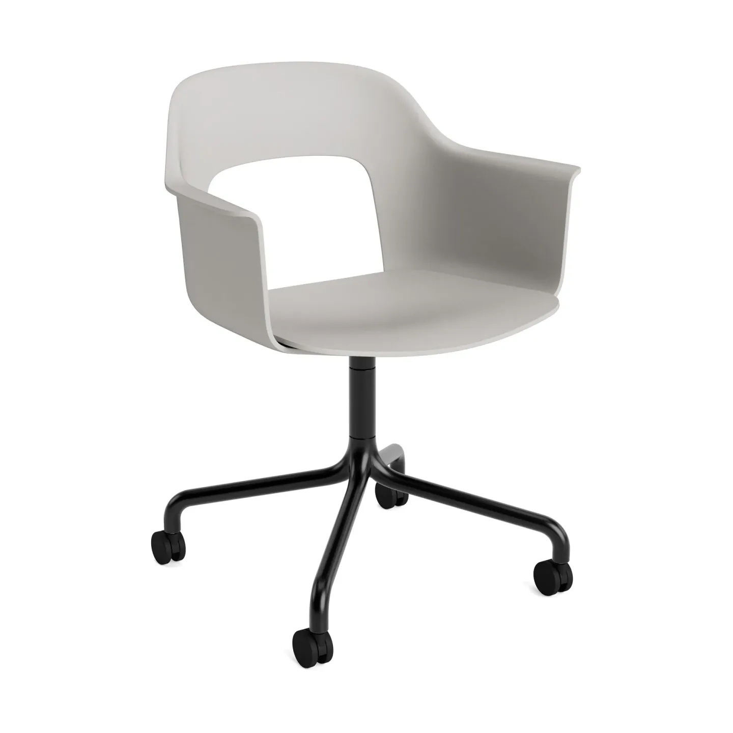 HAY Layout Armchair 261 Stuhl Sky grey-black