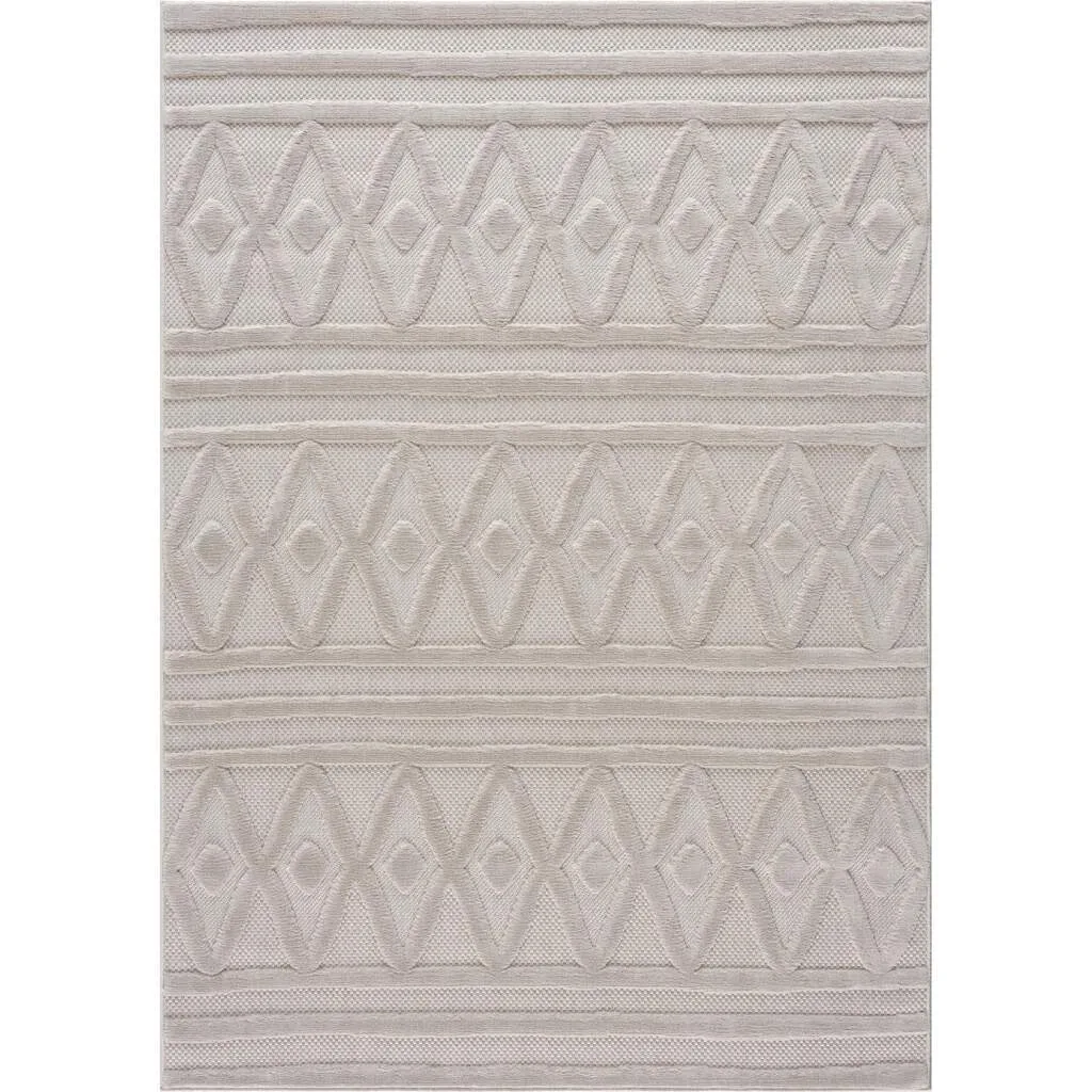Shaggy Indoor-Outdoor - Chester (beige) (Størrelse: 160 x 230 cm)