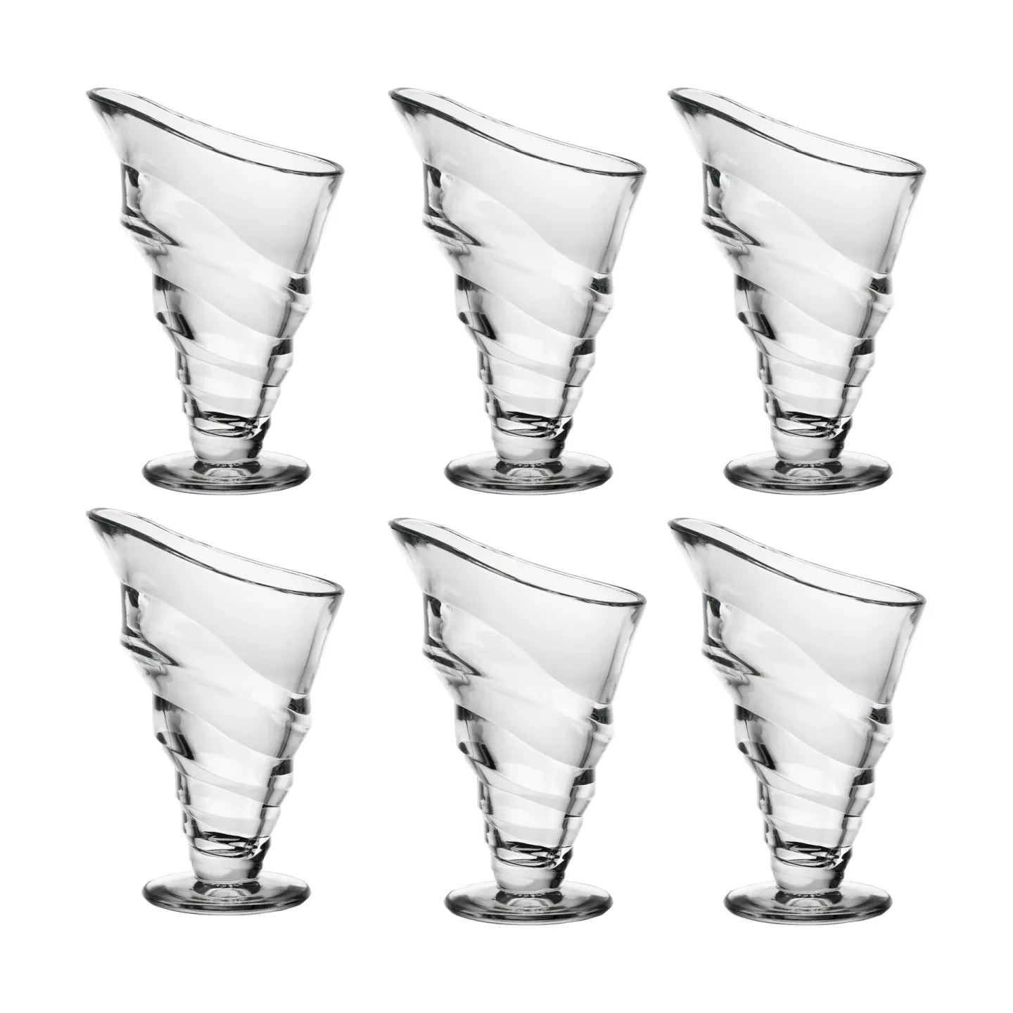 La Rochère Circee Haute Dessertschale 27 cl 6er Pack Klar